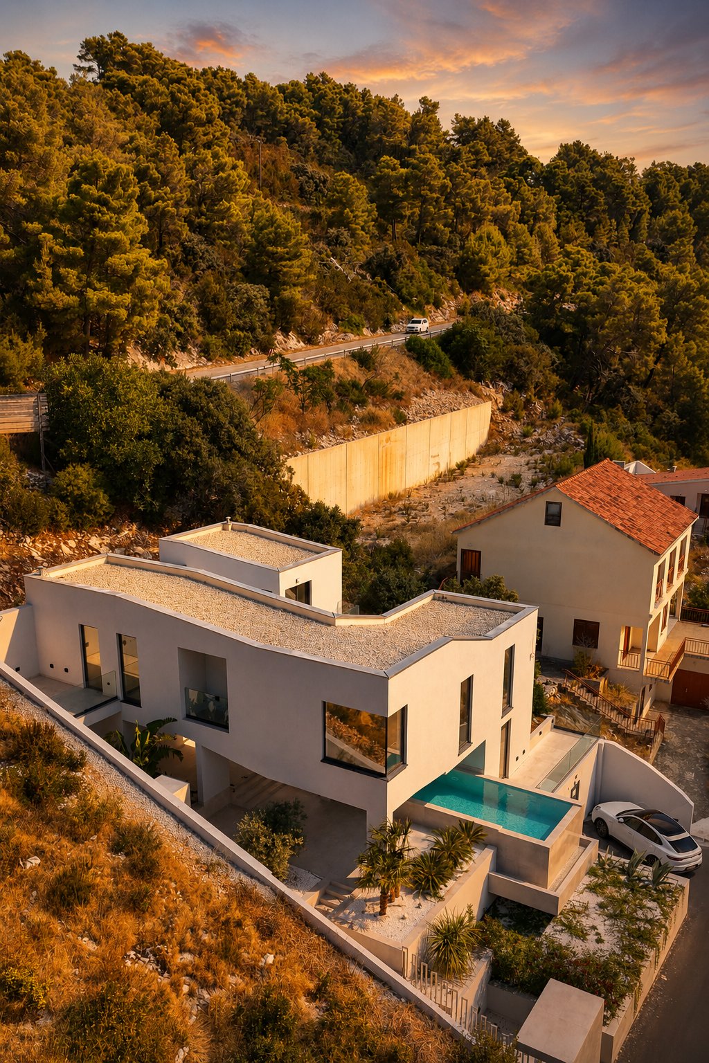Platinum Villa site and access