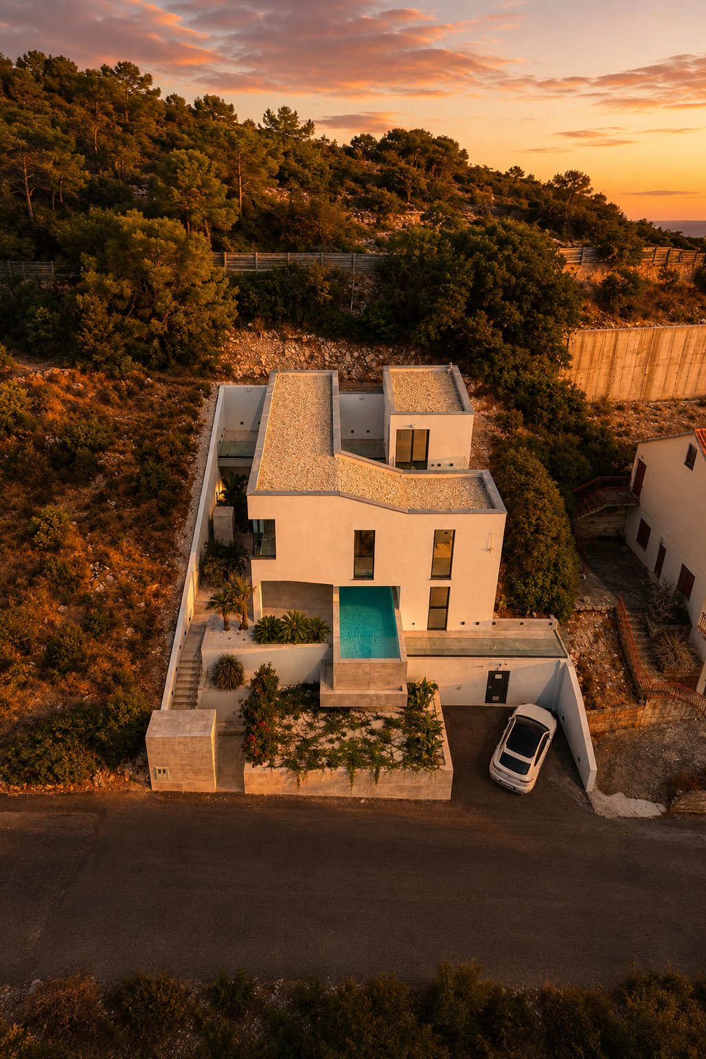 Platinum Villa landscape