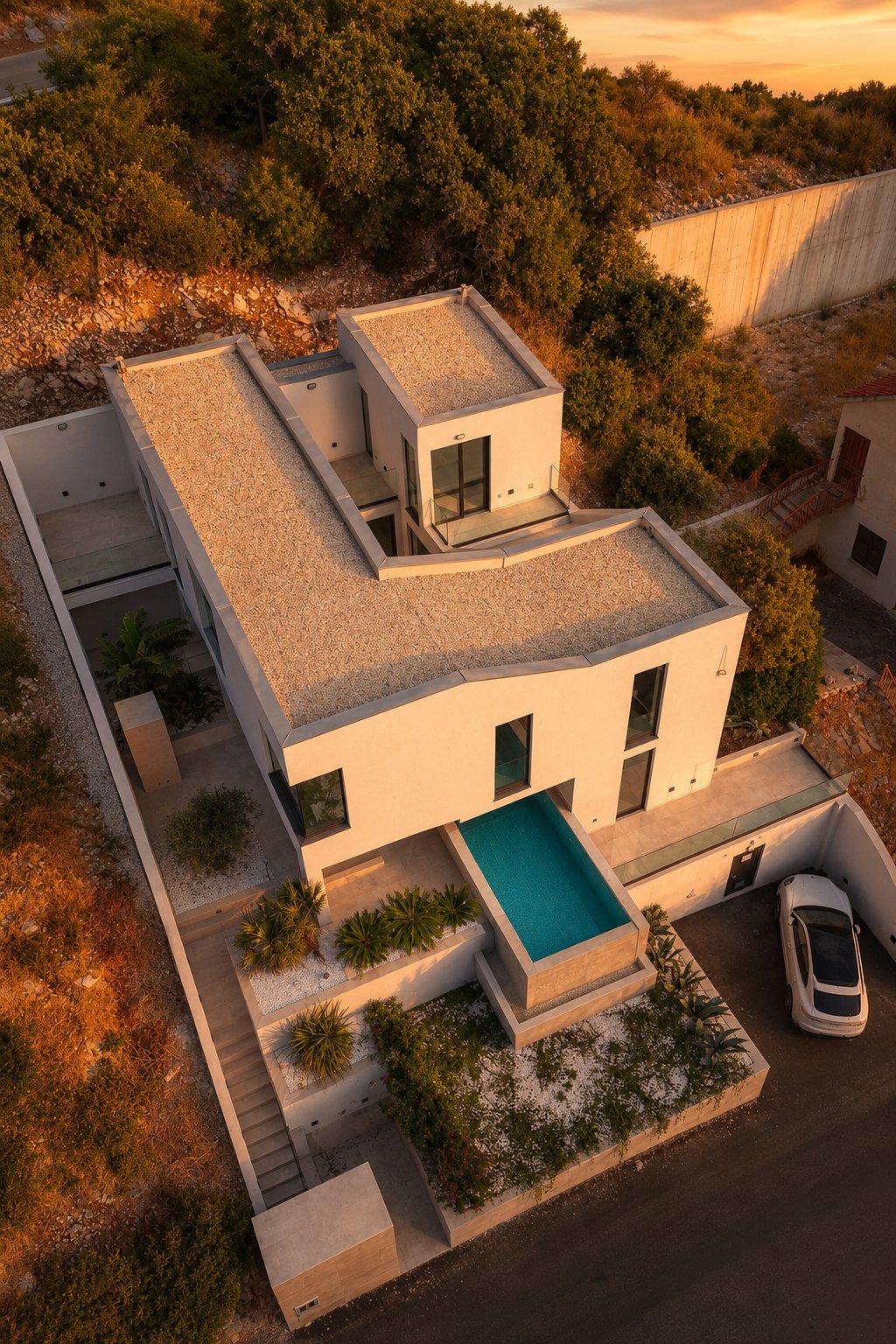 Platinum Villa roof plan