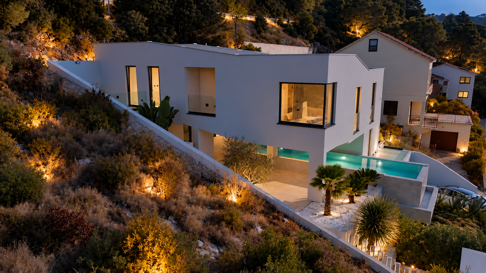 Platinum Villa garden pool
