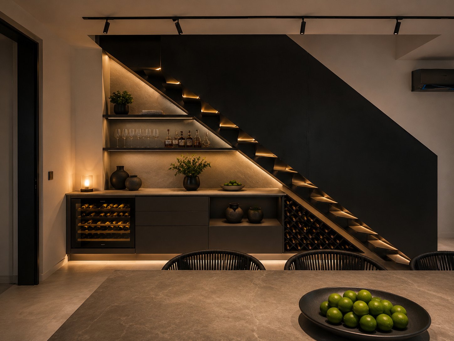 Platinum Villa wine cellar